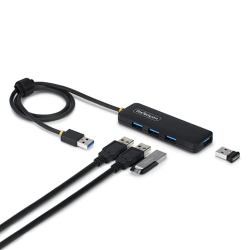 4-Port USB-A Hub Bus Powered 5Gbps