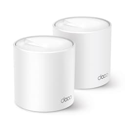 TP-Link Deco X60 - Wi-Fi system - (2 routers) - mesh 1GbE - Wi-Fi 6 - Dual Band