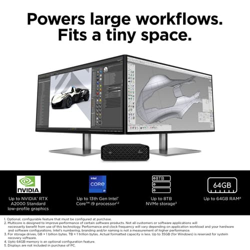 HP Z2 MINIG9 DUALTYPE SS USB 10GBPSP — view 5