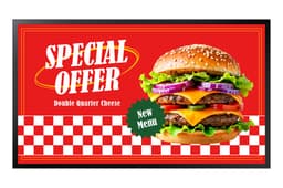 Samsung OH55DX - 55" Diagonal Class (54.6" viewable) - OHDX Series LED-backlit LCD display - digital signage outdoor - full sun - Tizen OS - 1080p 1920 x 1080 - slate black