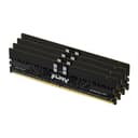Kingston FURY Renegade Pro - DDR5 - kit - 128 GB: 4 x 32 GB - DIMM 288-pin - 6000 MT/s / PC5-48000 - CL32 - 1.35 V - registered - on-die ECC - black thumbnail 1