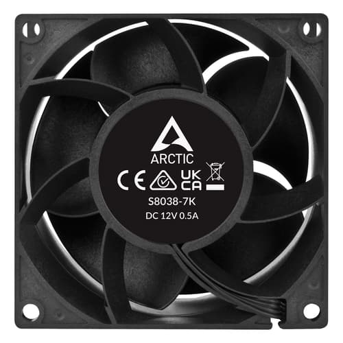 ARCTIC S8038-7K 80MM FANS 4PK — view 5