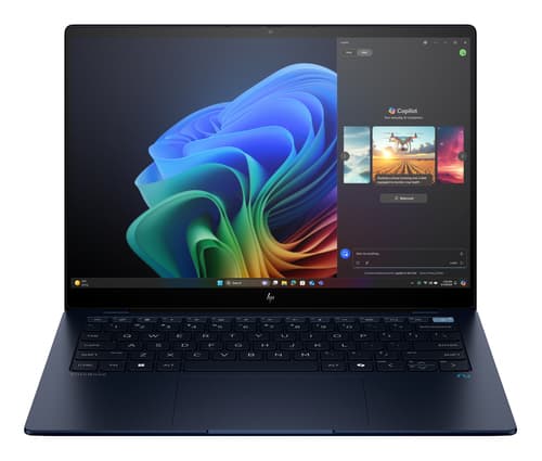HP EliteBook Ultra 14 G1q Notebook AI - Snapdragon X Elite - X1E-78-100 / up to 3.4 GHz - Win 11 Pro - Qualcomm Adreno - 16 GB RAM - 512 GB SSD NVMe - 14" IPS 2240 x 1400 (2.2K) - Wi-Fi 7, Bluetooth - kbd: UK