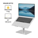 ALUMIA DESK LAPTOP STAND SILVER thumbnail 3