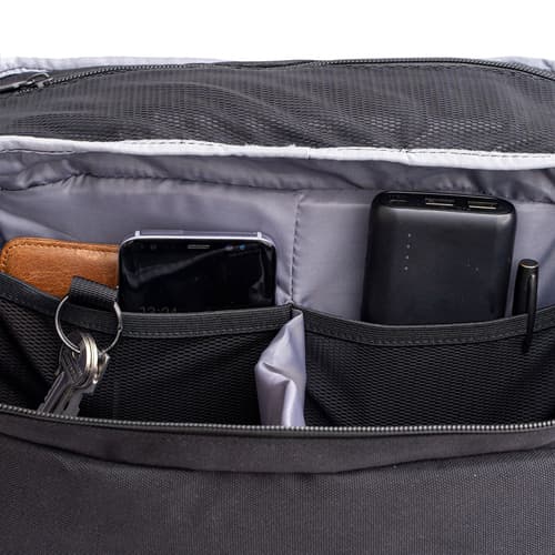 techair - Notebook carrying backpack - 14" - 15.6" - black — view 10