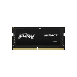 Kingston FURY Impact - DDR5 - module - 32 GB - SO-DIMM 262-pin - 5600 MT/s / PC5-44800 - CL40 - 1.1 V - unbuffered - on-die ECC