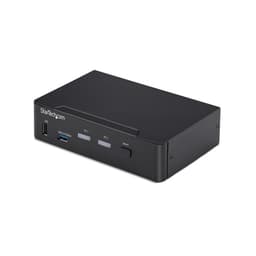 StarTech.com - KVM / audio / USB switch - 2 x KVM / audio / USB - 1 local user - desktop - TAA Compliant