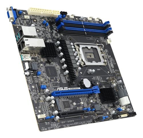 ASUS P13R-M/10G-2T - Motherboard - micro ATX - LGA1700 Socket - C262 Chipset - USB-C 3.2 Gen2, USB 3.2 Gen 1 - 2 x 10 Gigabit LAN - onboard graphics