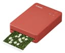 Canon SELPHY QX20 - Printer - colour - dye sublimation - 72 x 85 mm up to 0.66 min/page (colour) - capacity: 10 sheets - Wi-Fi(g) - terracota red thumbnail 5