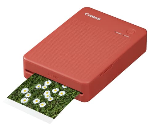 Canon SELPHY QX20 - Printer - colour - dye sublimation - 72 x 85 mm up to 0.66 min/page (colour) - capacity: 10 sheets - Wi-Fi(g) - terracota red — view 6