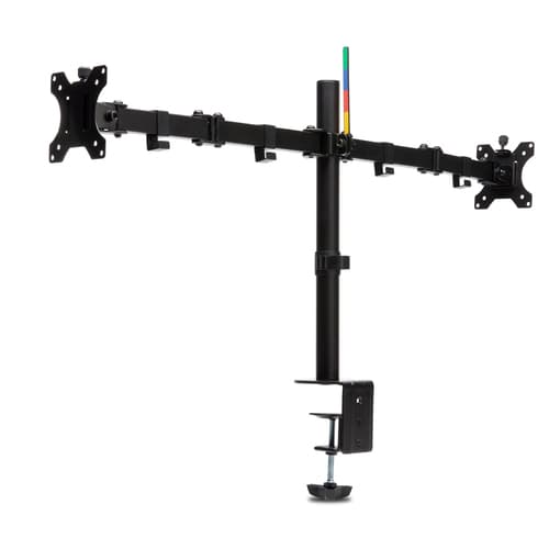 Kensington SmartFit Ergo Dual Extended Monitor Arm mounting kit - adjustable arm - for 2 monitors - black — view 4