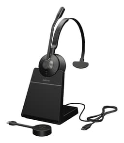 Jabra Engage 55 SE Mono - Headset - on-ear - DECT - wireless - USB-C via DECT adapter - UC certified
