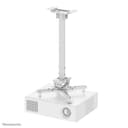 Neomounts CL25-540WH1 - Mounting kit (ceiling mount) - full-motion - for projector - easy-install, height 60.5 - 90.5 cm - steel - white thumbnail 1