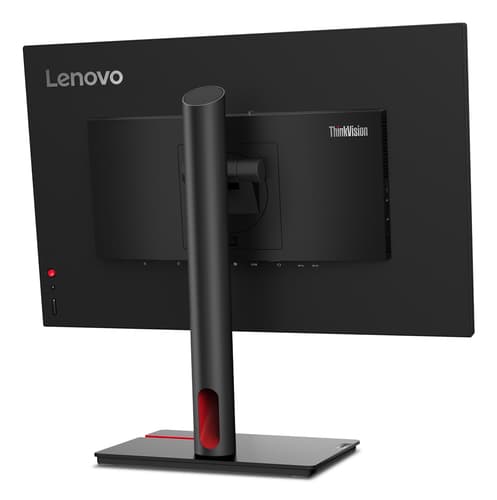 Lenovo ThinkVision T24d-30 - LED monitor - 24" - 1920 x 1200 WUXGA - IPS - 300 cd/m� - 1500:1 - 4 ms - HDMI, VGA, DisplayPort - speakers - raven black — view 7