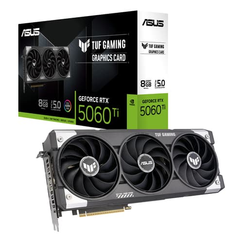 ASUS TUF Gaming GeForce RTX 5060 Ti 8GB - Graphics card - GeForce RTX 5060 Ti - 8 GB GDDR7 - PCI Express 5.0 - 3 x DisplayPort, HDMI — view 11