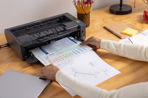 Canon imageFORMULA DR-M1060II - Document scanner - Contact Image Sensor (CIS) - Duplex - 300 x 3000 mm - 600 dpi x 600 dpi - up to 60 ppm (mono) / up to 60 ppm (colour) - ADF (80 sheets) - up to 7500 scans per day - USB 2.0 — view 8
