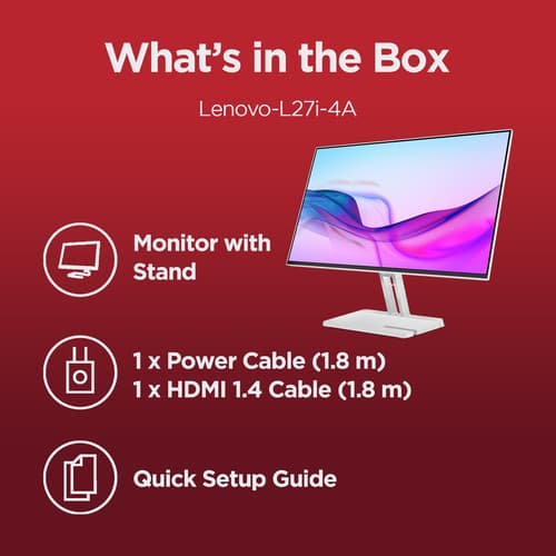 LENOVO L27I-4A 27-INCH MONITOR — view 12