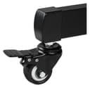 TROLLEY TV STAND CASTORS 75INCH BLK thumbnail 5