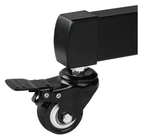 TROLLEY TV STAND CASTORS 75INCH BLK — view 6