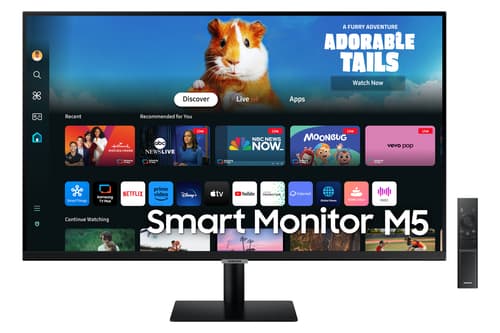 Samsung S32DM500EU - M50D Series - LED monitor - Smart - 32" - 1920 x 1080 Full HD (1080p) @ 60 Hz - VA - 250 cd/m� - 3000:1 - HDR10 - 4 ms - 2xHDMI - speakers - black