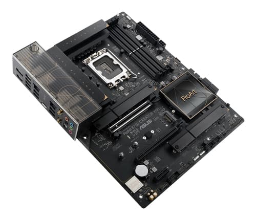 ASUS PROART B760-CREATOR WIFI - Motherboard - ATX - LGA1700 Socket - B760 Chipset - USB-C 3.2 Gen2, USB 3.2 Gen 1, USB-C 3.2 Gen 2x2 - Gigabit LAN, 2.5 Gigabit LAN, Wi-Fi 6, Bluetooth - onboard graphics (CPU required) - HD Audio (8-channel) — view 7