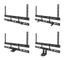 Neomounts AV30-500BL - Mounting kit (mount bracket) - for video bar - universal - black - screen size: 43"-110" - VESA-mountable thumbnail 12