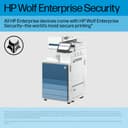 HP LaserJet Enterprise Flow mfp 8601z - Multifunction printer - B/W - laser - A3 (297 x 420 mm), A4 (210 x 297 mm), Legal (216 x 356 mm) (original) - A3/Ledger (media) - up to 70 ppm (copying) - up to 70 ppm (printing) - 2180 sheets - 33.6 Kbps - Gigabit LAN, USB 3.0, USB 2.0 host, USB 3.0 host thumbnail 8