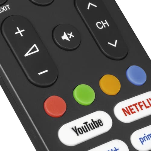Hama Universal TV Remote Control for Sony, IR, Teachable, 4 App Buttons, Black — view 6
