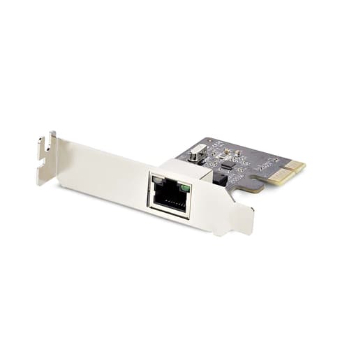 StarTech.com 1-Port Gigabit PCIe Network Adapter Card, TAA Compliant - Network adapter - PCIe low profile - Gigabit Ethernet x 1 - black - TAA Compliant — view 1