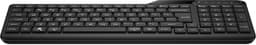 HP 475 - Keyboard - dual-mode, multi-device, compact, 2-zone layout, low profile key travel, 12 programmable buttons - wireless - 2.4 GHz, Bluetooth 5.3 - UK - jet black