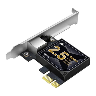 TP-Link TX201 V1 - Network adapter - PCIe 2.1 x4 low profile - 100M/1G/2.5G Gigabit Ethernet x 1