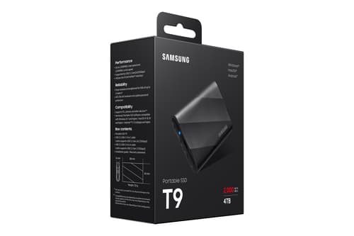 Samsung T9 MU-PG4T0B - SSD - 4 TB - USB 3.2 Gen 2x2 — view 12