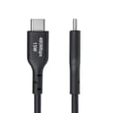 StarTech.com 6in (15cm) USB-A to USB-C Charging Cable, Charger Cord - USB cable - USB (M) to 24 pin USB-C (M) - USB 2.0 - 3 A - 15 cm - charge and sync, USB Fast Charge (15W), passive - black thumbnail 3