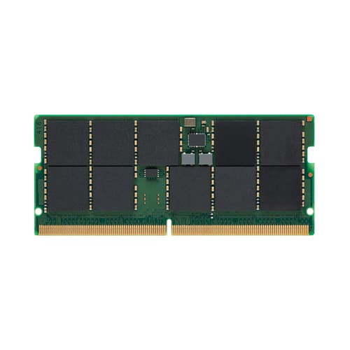 Kingston Server Premier - DDR5 - module - 16 GB - SO-DIMM 262-pin - 5200 MT/s / PC5-41600 - CL42 - 1.1 V - unbuffered - ECC — view 1