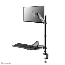 Neomounts DS90-325BL1 - Mounting kit (full motion arm) - sit-stand workstation - for LCD display / PC equipment - steel - black - screen size: 17"-32" - clamp mountable, grommet, desk-mountable