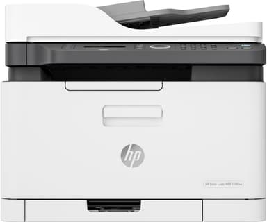 HP Color Laser MFP 179fnw - Multifunction printer - colour - laser - A4 (210 x 297 mm) (original) - A4/Letter (media) - up to 14 ppm (copying) - up to 18 ppm (printing) - 150 sheets - 33.6 Kbps - USB 2.0, LAN, Wi-Fi(n)