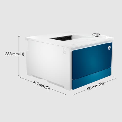 HP Color LaserJet Pro LaserJet Pro 4202dn Color Printer, Ethernet Only; Duplex — view 4