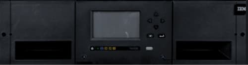 IBM TS4300 6741-L1U - Tape library - 480 TB - slots: 40 - no tape drives - max drives: 3 - external - 3U — view 1