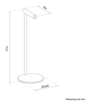 Neomounts Headphone Stand aluminum thumbnail 13