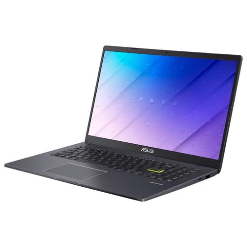 ASUS Vivobook Go 15 E510KA-EJ562WS - 180-degree hinge design - Intel Celeron - N4500 / up to 2.8 GHz - Win 11 Home in S mode - UHD Graphics - 4 GB RAM - 128 GB eMMC - 15.6" TN 1920 x 1080 (Full HD) - Wi-Fi 5 - star black — view 7