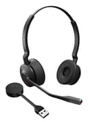 Jabra Engage 55 SE Stereo (Low Power) - Headset - on-ear - DECT - wireless - USB-A via DECT adapter - UC certified thumbnail 1
