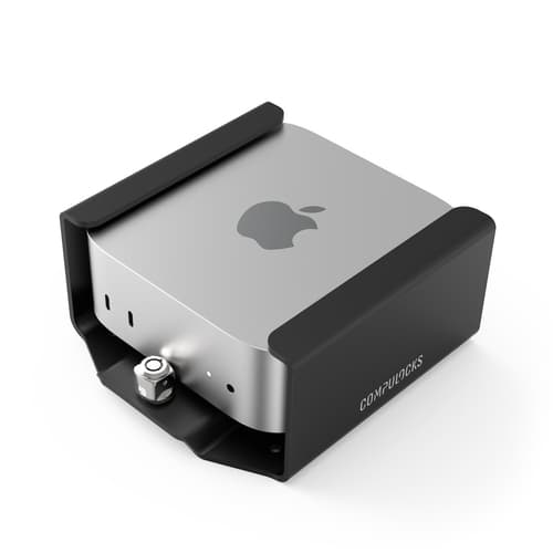 Compulocks Mac Mini Security Mount - System security mounting kit - wall mountable, desk mountable, under-desk mountable, on-the-monitor mountable - black