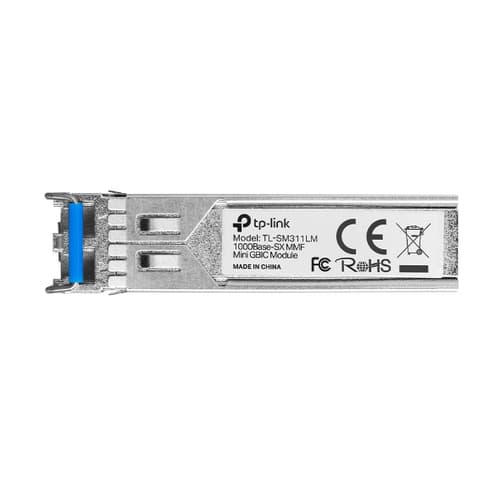 TP-Link TL-SM311LM V4 - SFP (mini-GBIC) transceiver module - 1GbE - 1000Base-SX - LC/UPC multi-mode - up to 550 m - 850 nm — view 3