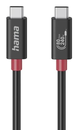 USBC CABLE GEN4 240W 1M BLACK