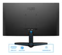 AOC Basic-line Q24B36X - B3 Series - LED monitor - 24" (23.8" viewable) - 2560 x 1440 QHD @ 144 Hz - IPS - 300 cd/m� - 1300:1 - HDR10 - 0.5 ms - HDMI, DisplayPort - black thumbnail 3