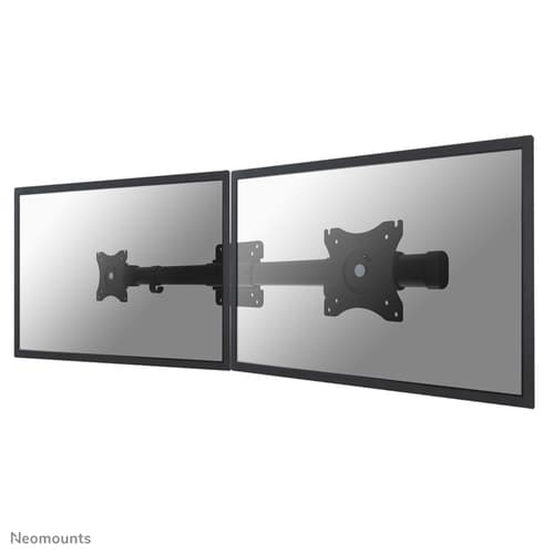 Neomounts FPMA-CB100 - Mounting component (crossbar) - for 2 LCD displays - black - screen size: 10"-27" — view 1