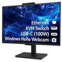 Acer Vero B248Y Gbemiqprcuzx - B8 Series - LCD monitor - 24" (23.8" viewable) - 1920 x 1080 Full HD (1080p) - 300 cd/m� - HDR10 - 4 ms - HDMI, DisplayPort, USB-C - speakers - black thumbnail 3