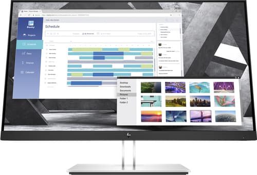 HP E27q G4 - E-Series - LED monitor - 27" - 2560 x 1440 QHD @ 60 Hz - IPS - 250 cd/m� - 1000:1 - 5 ms - HDMI, VGA, DisplayPort - black - Smart Buy - with HP 5 years Next Business Day Onsite Hardware Support for Standard Monitors