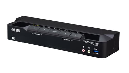 4 Port 8K USB 3.0 Dual Display KVMP Swit — view 1
