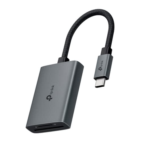 TP-Link UA430C V1 - Card reader (microSD UHS-I, microSDHC UHS-I, microSDXC UHS-I, SDHC UHS-I, SDXC UHS-I) - USB-C